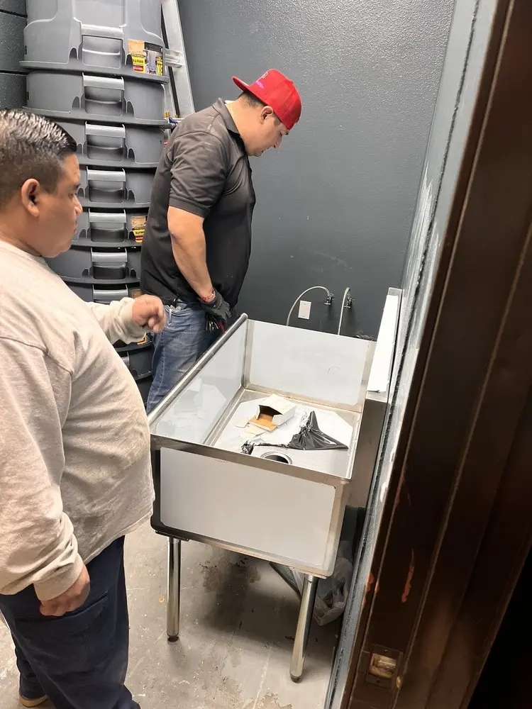 Commercial plumbing and sink installation in Ocean Heights